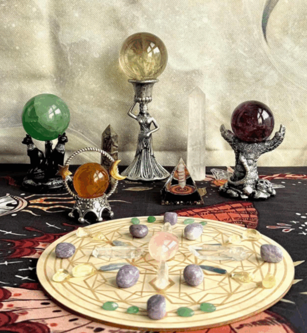 Crystal Grid Complete Display Set 