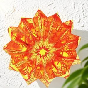 D69	Golden Lotus (Traditional Paper Craft)