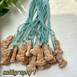 D141 Wooden Carved Pendant · Buddha Motif