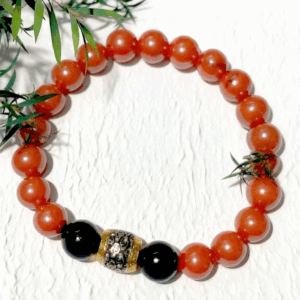 D94 Bead Bracelet: Mystic Sand Auspicious Cloud Turning Fortune
