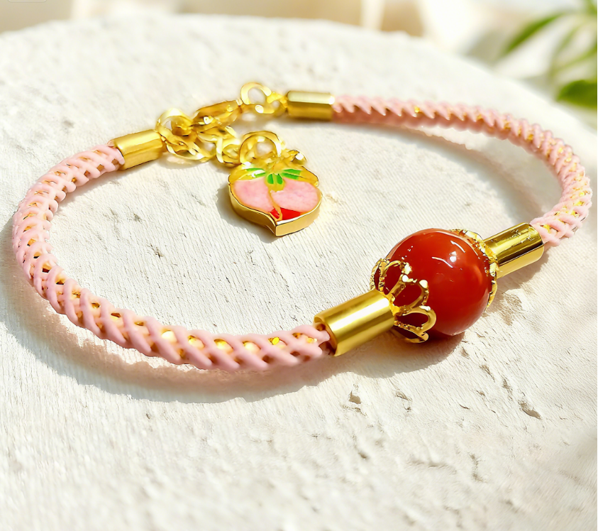 D34 Bead Bracelet: Auspicious Fortune
