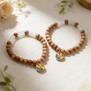 D241 Floral Shadow Bracelet